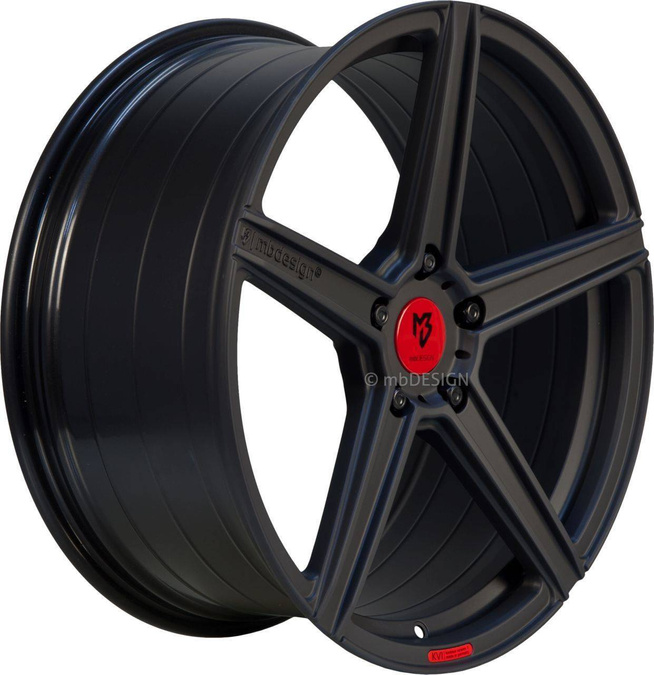 Felga aluminiowa 21" mbDESIGN KV1S DC 21x9,5 ET26 5x112 Czarny mat