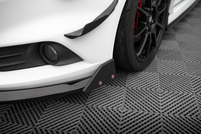 Splitter Przedni V.6 + Flaps Maxton Ford Fiesta ST Mk7 Facelift