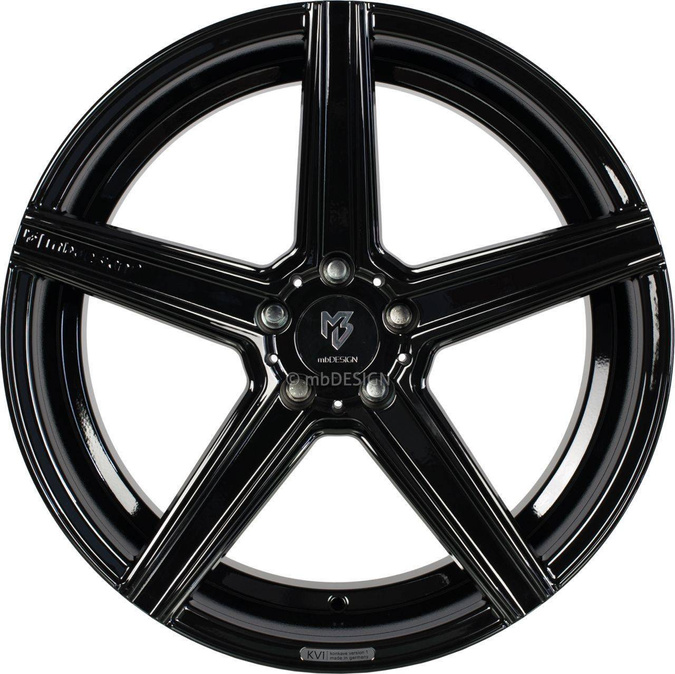 Felga aluminiowa 20" mbDESIGN KV1 20x9 ET20 5x110 Czarny połysk