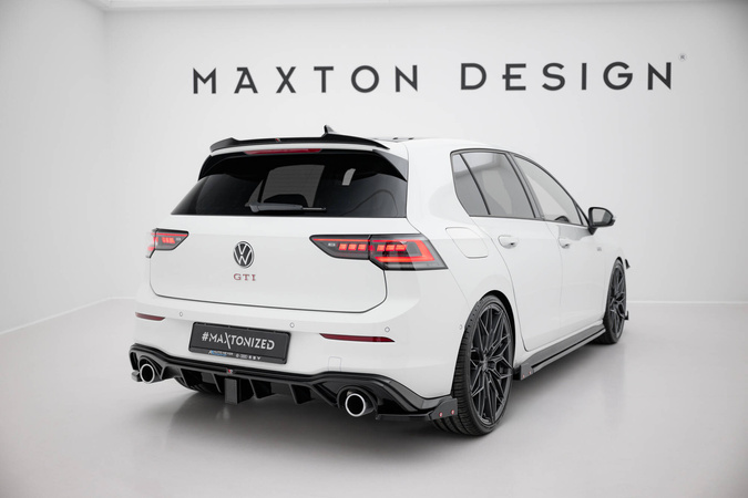 Splittery Tylne Boczne V.2 + Flaps Maxton Volkswagen Golf GTI / GTE Mk8