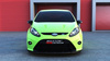 Splitter przedni Maxton Ford Fiesta MK7 (do zderzaka RS Look) (czarny połysk)