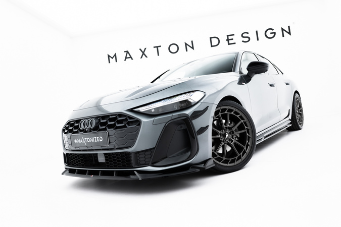 Splitter Przedni V.2 Maxton Audi A5 S-Line Sedan / Avant B10