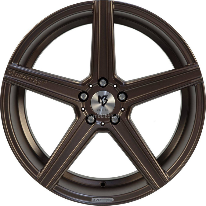 Felga aluminiowa 20" mbDESIGN KV1 20x9 ET28 5x120 Satynowy brąz