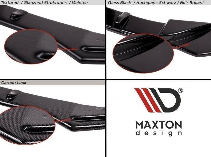Dokładki progów Maxton Maserati Granturismo 07-11 (czarny połysk)