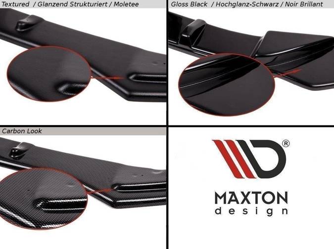 Dokładki progów Maxton Seat Leon Cupra MK1 (czarny połysk)